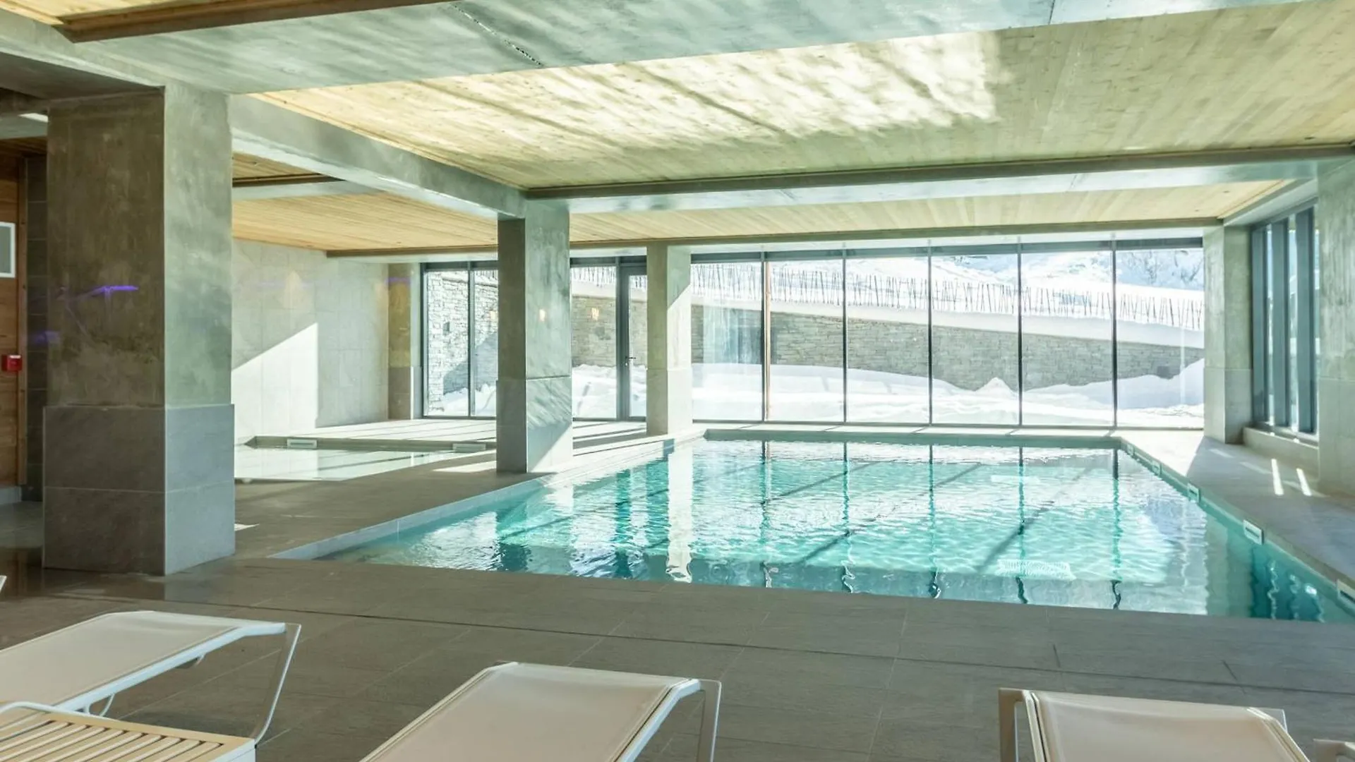 Appart Cosy 3 Pieces, Ski-In/Out, Piscine & Spa, 8-10 Pers. - Fr-1-461A-26 Les Arcs  فرنسا